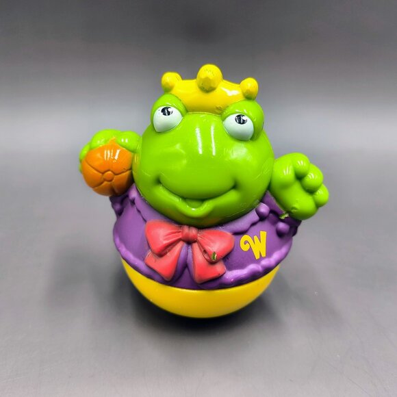 Playskool Weebles Frog Prince with Basketball Figure from Castle Set 2004 - Picture 1 of 5